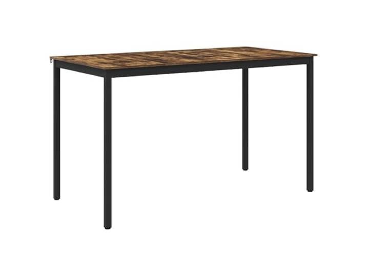 KGHERMDF Esstisch Holzwerkstoff Rechteckig Metallbeine, Stabiler Rahmen, Pflegeleichte Oberfläche, Modernes Design, Für Küche Und Esszimmer