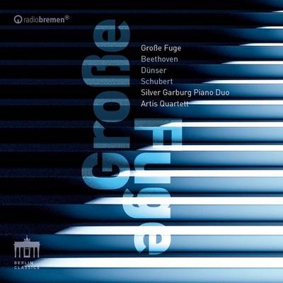 Grosse Fuge - Silver Garburg Piano Duo, CD