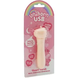 Unihorn, Vibrator, USB Bullet - Heart Throb
