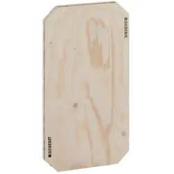 Geberit Gis Montageplatte 461035001 31 x 58 cm, universell, für Konsollasten, Holz