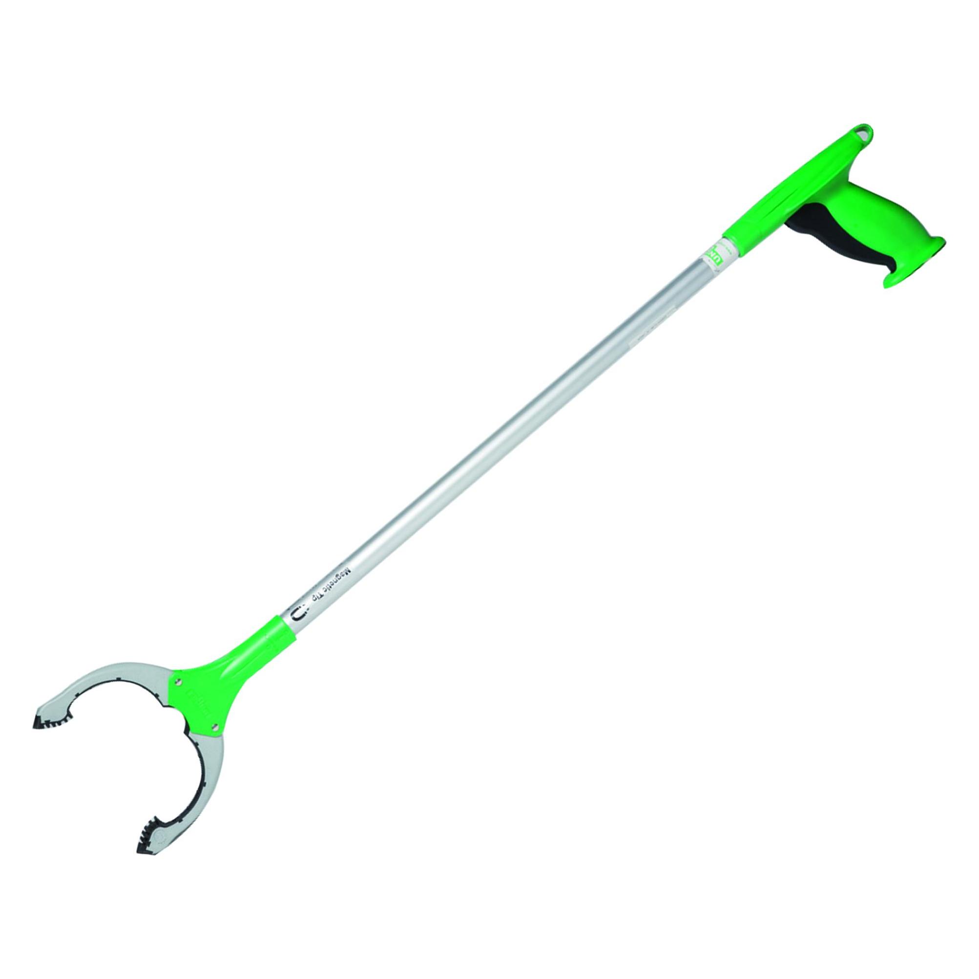 Unger NiftyNabber Trigger Allzweckgreifer (63 cm lang, Müllzange, mit Magnetspitze, Greifkopf 360° d (NT060)