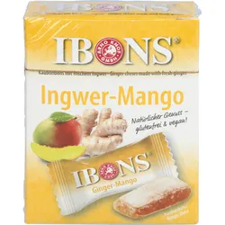Ibons Ingwer Mango 60G Box Kaubonbons 60 G