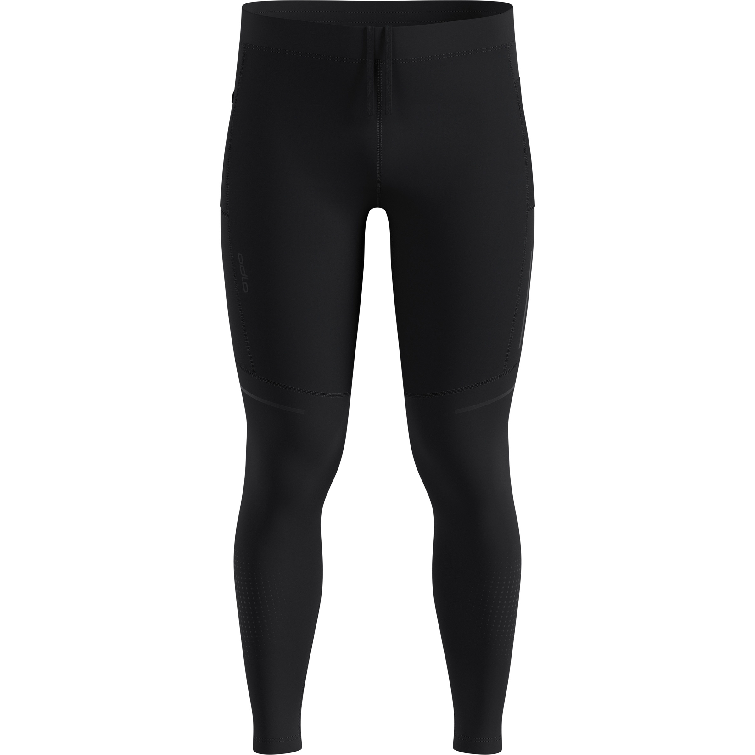 Odlo Zeroweight Warm Reflective Tights Herren Tights & Leggings schwarz Größe M Langlauf Skating | Langlauf Klassik | Trailrunning | Laufen Wasserabweisend Wasserabweisend