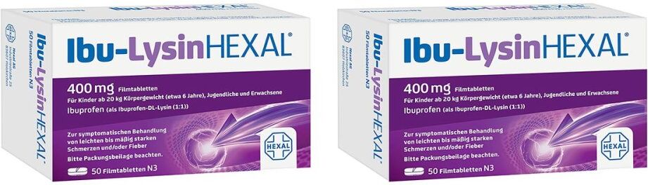 Ibu-Lysin HEXAL Ibu-LysinHEXAL® 400 mg Filmtabletten