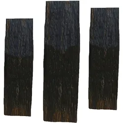 Sichtschutz Schiefer Platten Nero Sichtschutz Stele, 2,50x0,25 m