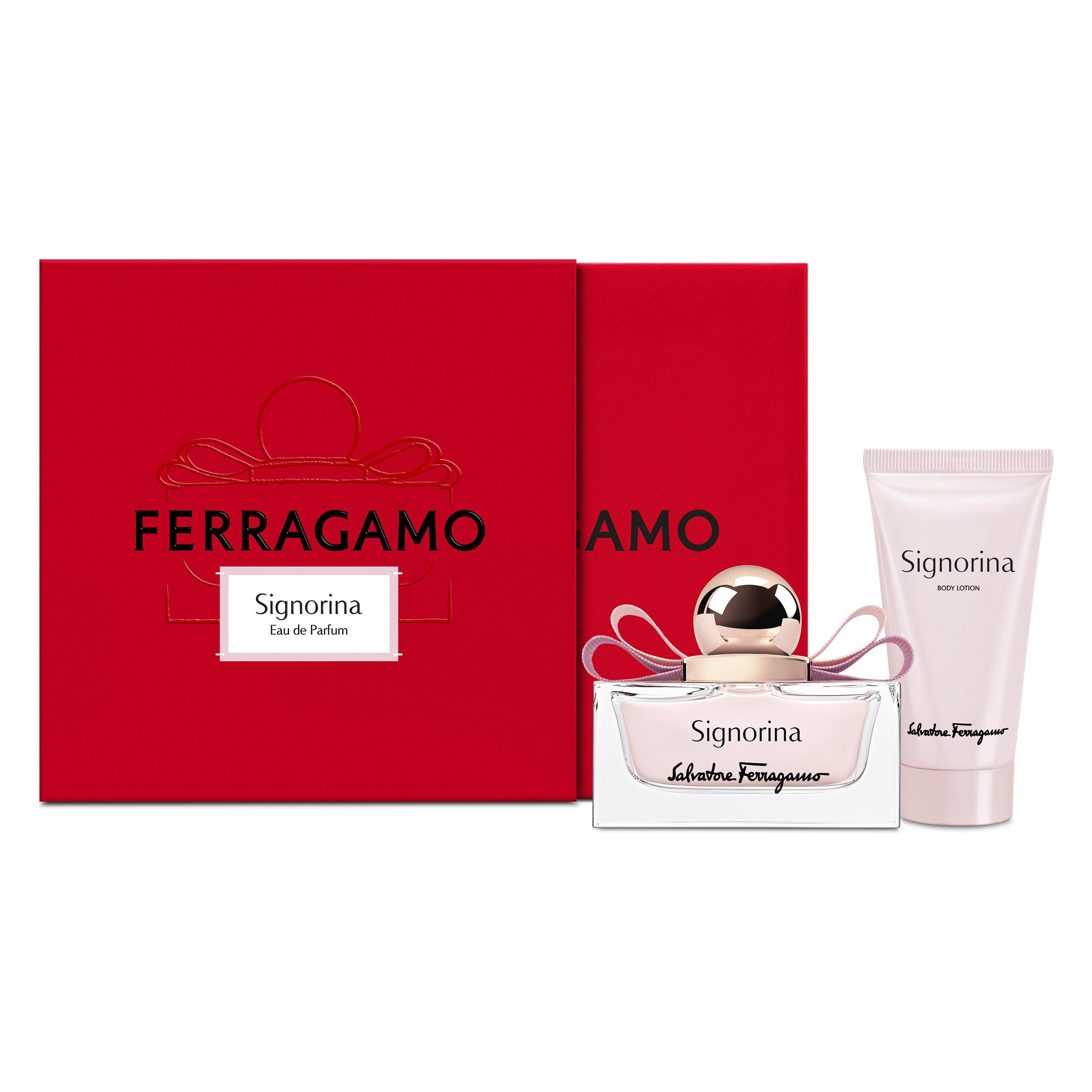 Salvatore Ferragamo Signorina Box Eau de Parfum for Women 50ml Body Lotion 50ml (Parfum Set) (18288)