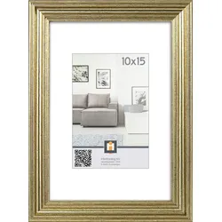 Intertrading Bilderrahmen Salerno 13,2 x 17,7 cm Kunststoff Beige Champagner