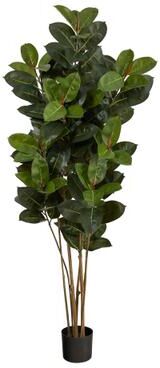 Nearly Natural "5.5' Oak Artificial Tree UV Resistant (Indoor/Outdoor) - 6"""