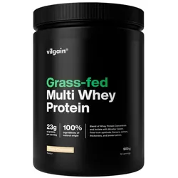 VILGAIN Getränkepulver Grass-Fed Multi Whey Protein weiße Schokolade