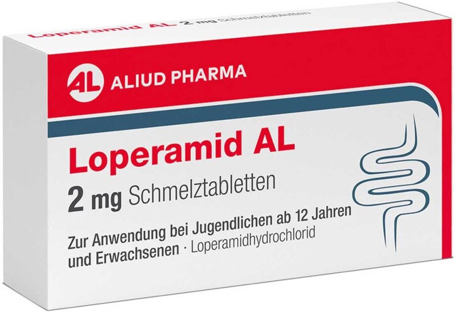 AL Aliud Pharma Loperamid AL 2 Mg Schmelztabletten 6stk