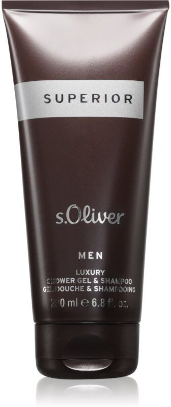 s.Oliver Superior Men gel de douche pour homme 200 ml