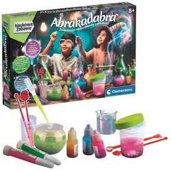 Abrakadabra Chemie-Wissenschaftsspaß auf Polnisch Clementoni 50437