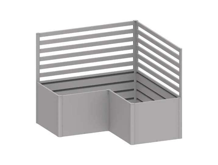 Rankgitter Belvedere, Biohort, silber, Metall