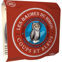 Les Baumes du Hibou Bio Massagebalsam Prellungen 30 ml