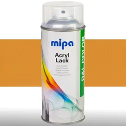 Acryllack Farbspray 400ml RAL1006 - maisgelb (Sonderanmischung)