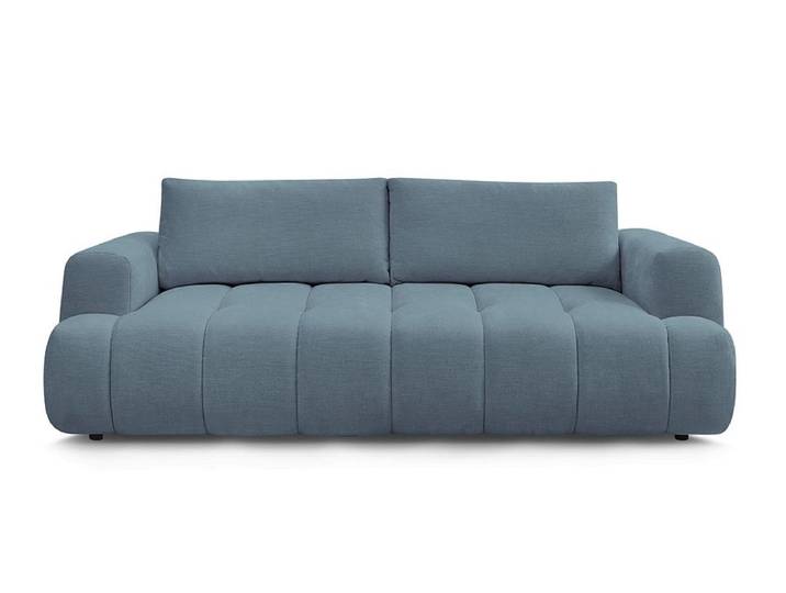 3er Sofa BOBOCHIC FUJI Stoff hellblau
