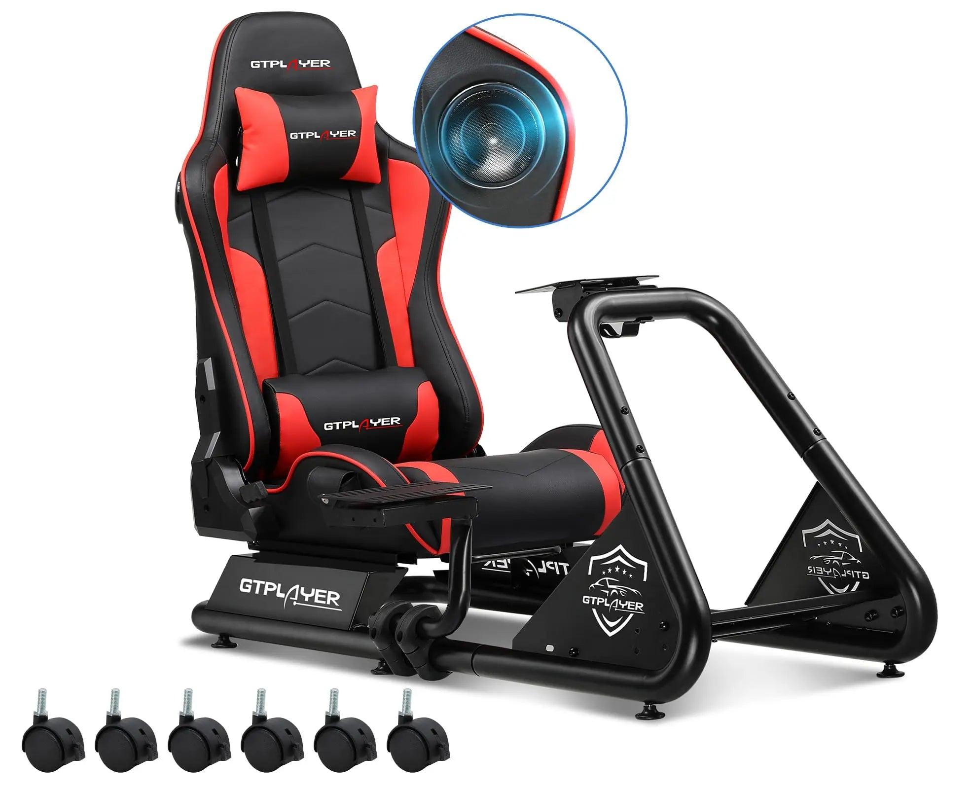 Simulationscockpit - Rennsimulator-Sitz - Renncockpit - Simulations-Rennsitz - Gaming-Rennkabine