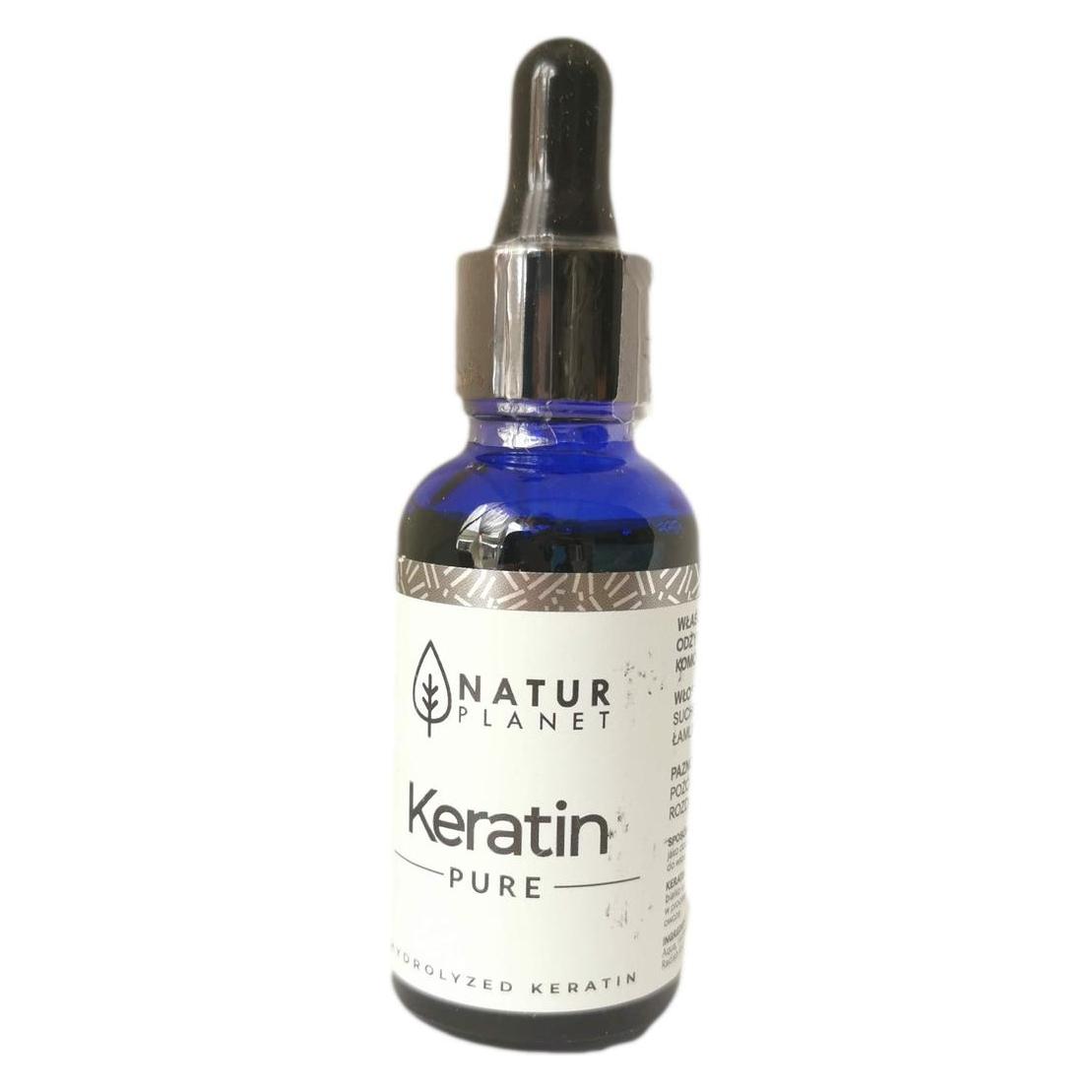 Beauty Jar NATUR PLANET Keratin-Pure keratyna hydrolizowana do włosów i paznokci 30ml (54397772)