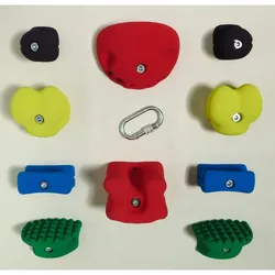 KS Klettergriffe, Klettergriffe, (Bunt)
