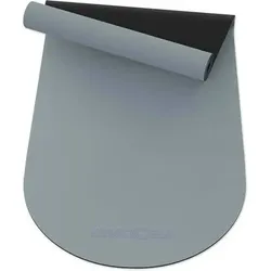 NEOLYMP Pilates Yogamatte rutschfest PU & Naturkautschuk, Größe 180 x 66 x 0,5 cm in Blau Blau