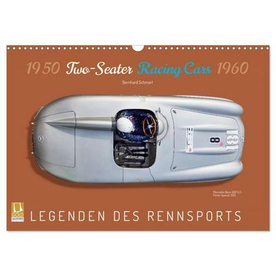 Two-Seater Racing Cars 1950-1960 (Wandkalender 2027 DIN A3 quer), CALVENDO Monatskalender