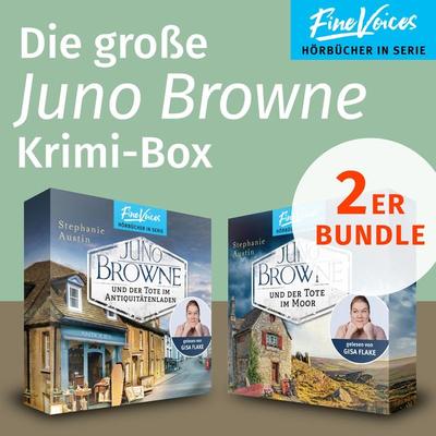 Die große Juno Browne Krimi-Box - Stephanie Austin, Audio, 4066004501871