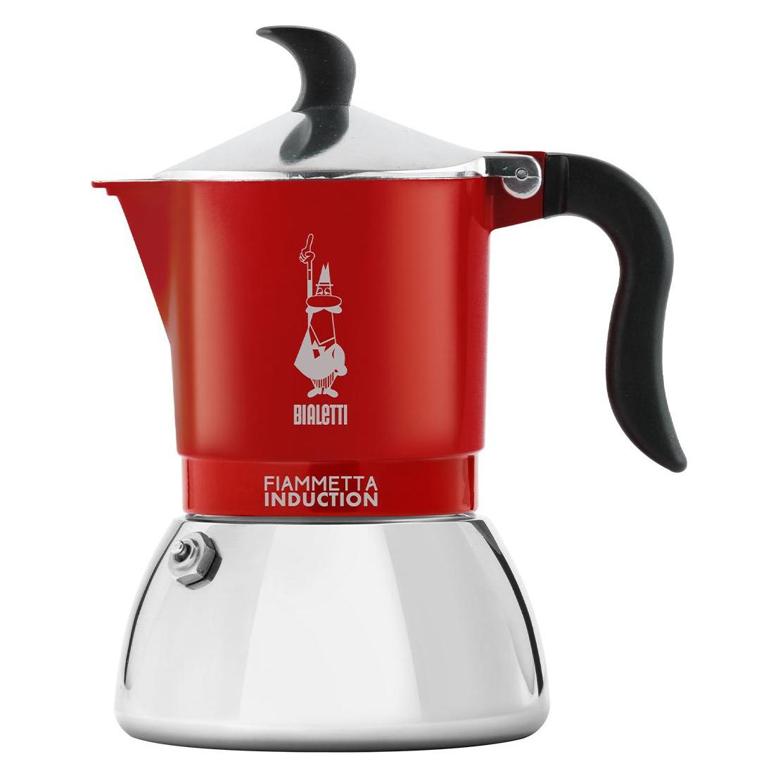 Bialetti Fiammetta Ind. 4cups Red (4 Tassen) (0007144)