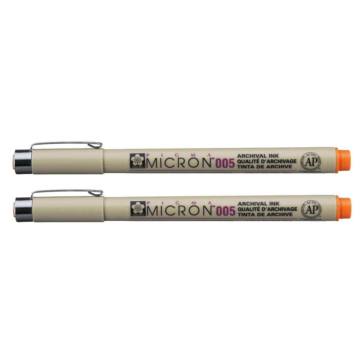 Sakura Fineliner PIGMA MICRON 005, orange (1x) (XSDK0055)