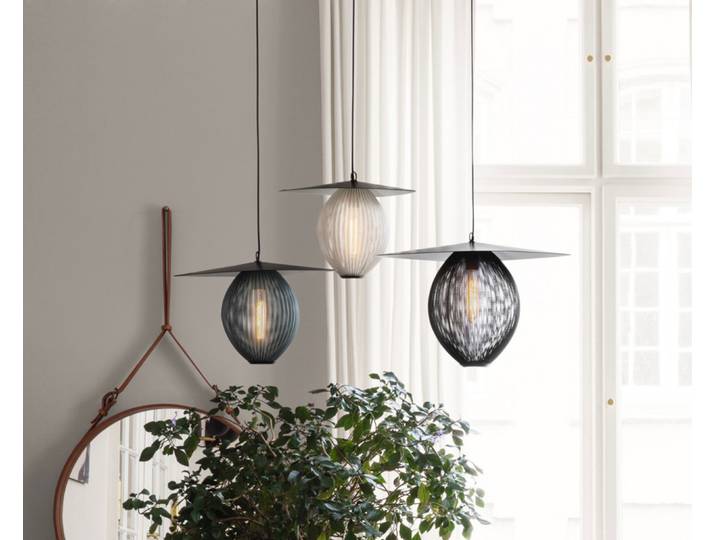 Satellite Suspension M Midnight Black - GUBI - Salon / séjour - Métal