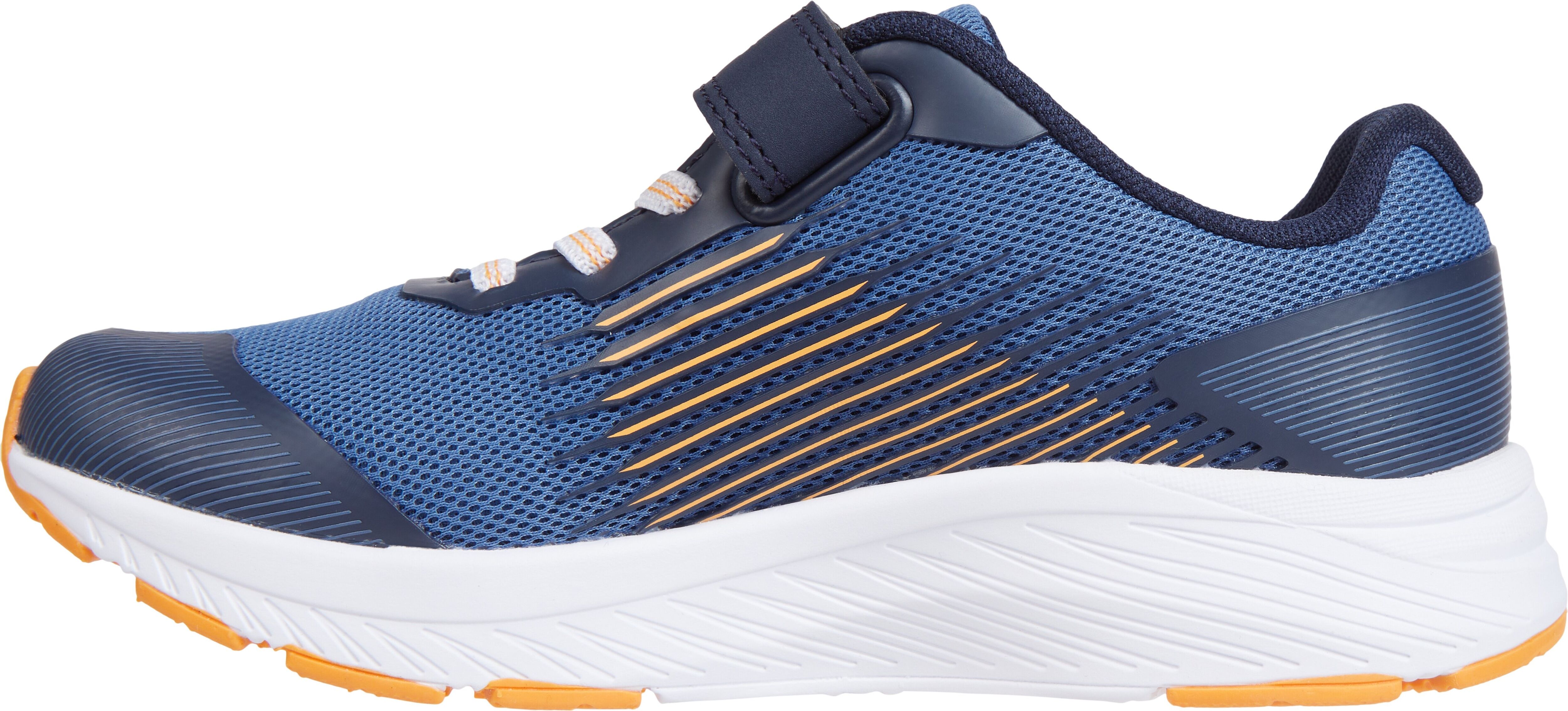 Laufschuh ENERGETICS "Elexir XIII V/L J", Jungen, Gr. 28, orange (blau schwarz, navy schwarz, orange), Synthetik, Textil, Schuhe Laufschuh blau schwarz, navy schwarz, orange 28