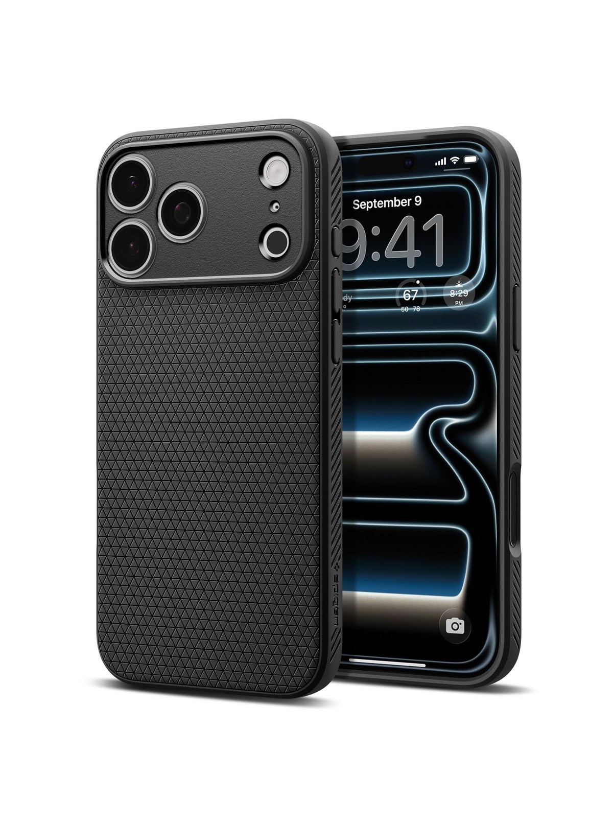 Spigen Liquid Air - matte black - iPhone 18 Pro Max/17 Pro Max