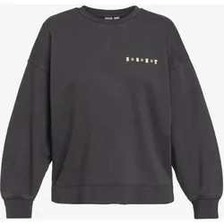 ROXY Damen Kapuzensweat LINE UP B, Größe XL in Schwarz Schwarz