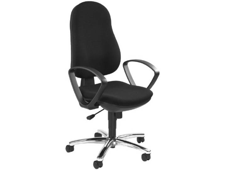 Topstar Synchro Steel II / 8929 G20 Siège de bureau avec accoudoirs Noir