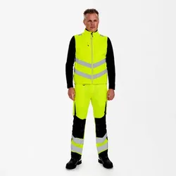Safety Softshellweste, gelb, Gr. M - gelb - M