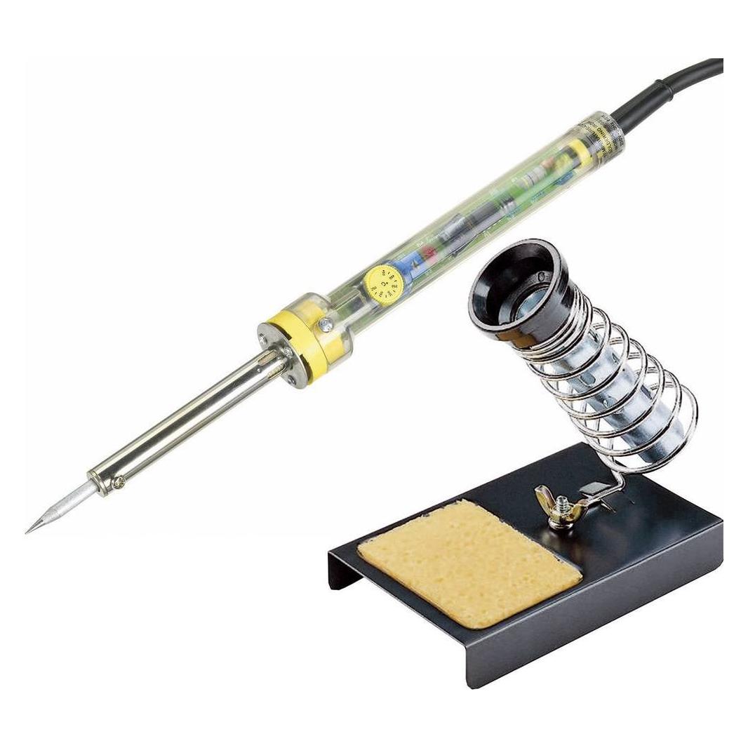 Toolcraft JLS-03 Lötkolben-Set 230 V 60 W Bleistiftform+200 -+450°C inkl. Ablage (Lötkolben) (616675)