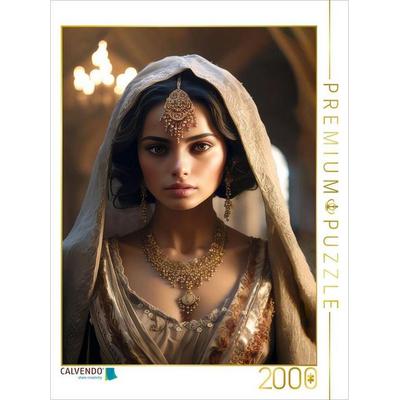 CALVENDO Puzzle Arabische Prinzessin | 2000 Teile Lege-Größe 90x67cm Foto-Puzzle für glückliche Stunden