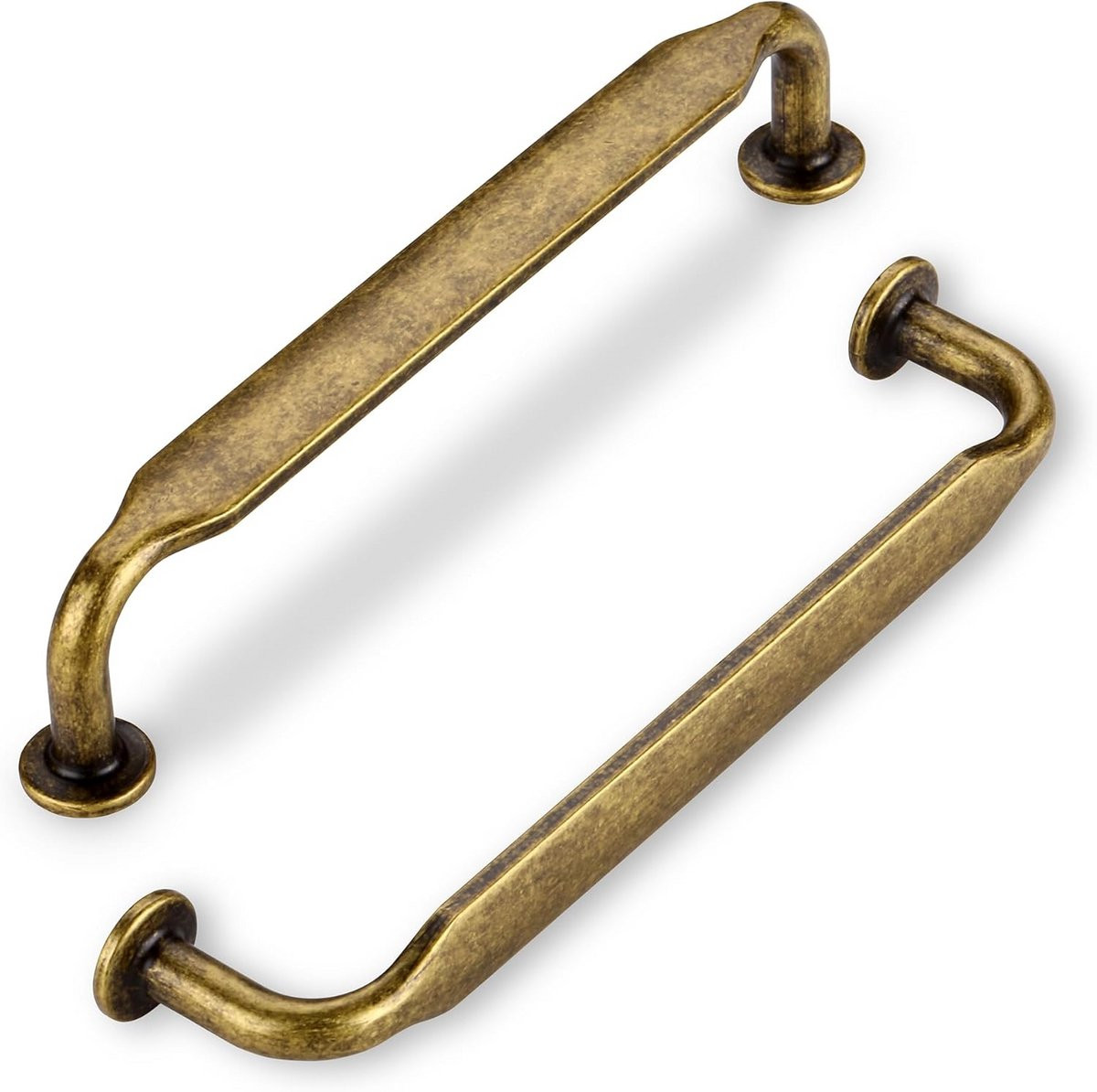 6x Vintage Meubelgrepen Antiek - 96mm Gatafstand - Handgrepen voor Keukenkast en Laden