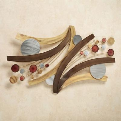 Touch of Class Influence Metal Wall Sculpture Multi Metallic , Multi Metallic