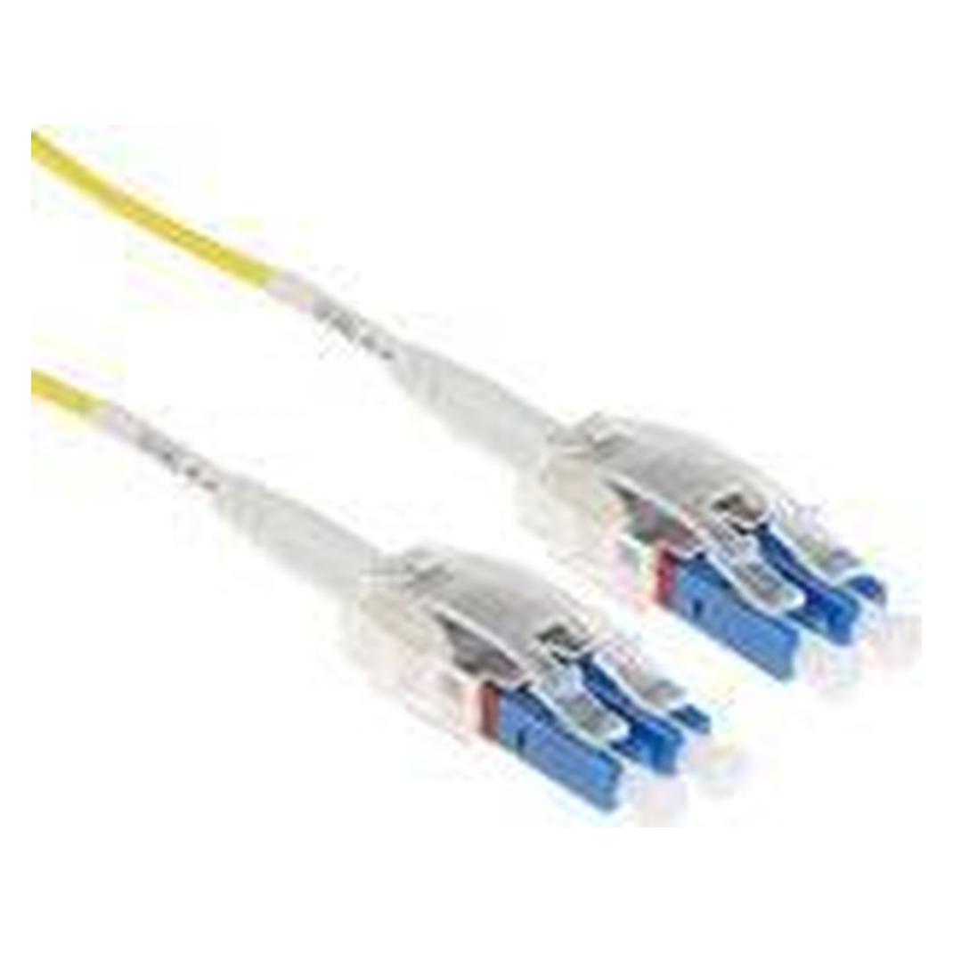 ACT RL8225 Glasfaserkabel 25 m LSZH OS2 2x LC Gelb (25 m) (RL8225)