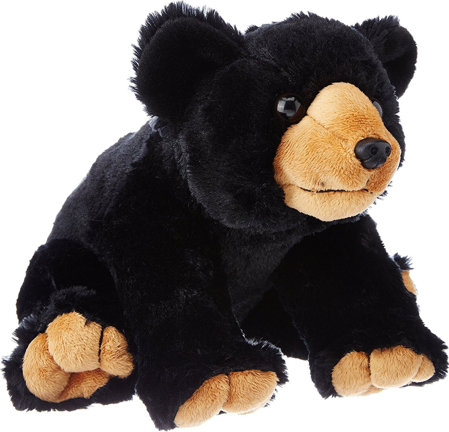 Wild Republic 10901 Zwarte Beer Knuffel van Pluche, 30 cm