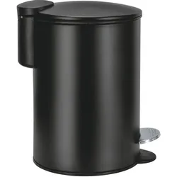 Kleine Wolke Kosmetikeimer Silence, Schwarz 17x23,6x17/3 Liter