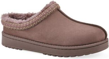 Women's Icebin Clog Slipper by White Mountain in Rosewood (Size 9 M)