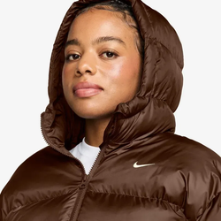 NIKE Therma-FIT Synthetic Fill Classic Steppjacke Damen 259 - cacao wow/sail M