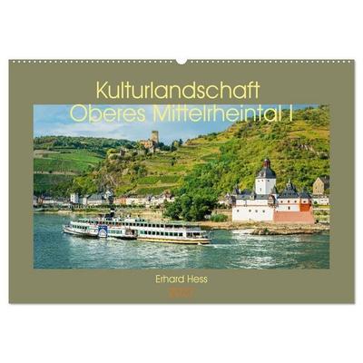 Kulturlandschaft Oberes Mittelrheintal I (Wandkalender 2027 DIN A2 quer), CALVENDO Monatskalender