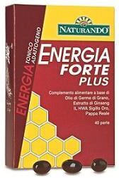 Naturando Energia Forte Plus Integratore 40 Perle