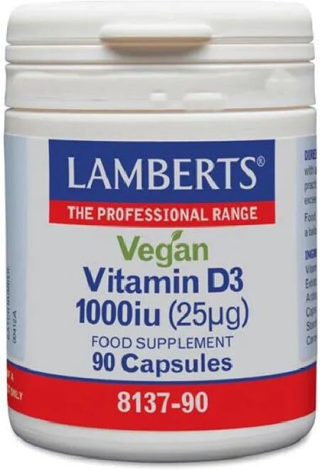 Lamberts VEGAN VITAMINA D3 90 Caps