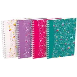 Oxford Spiralbuch »ForMe Floral« A6 mehrfarbig
