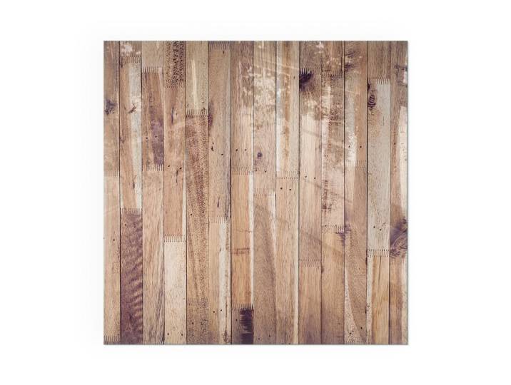 KAMINBODENPLATTE 60x60 cm - Holzbrett in Anordnung