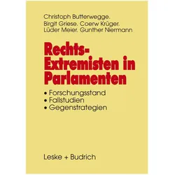 Rechtsextremisten in Parlamenten, Fachbücher von Birgit Griese