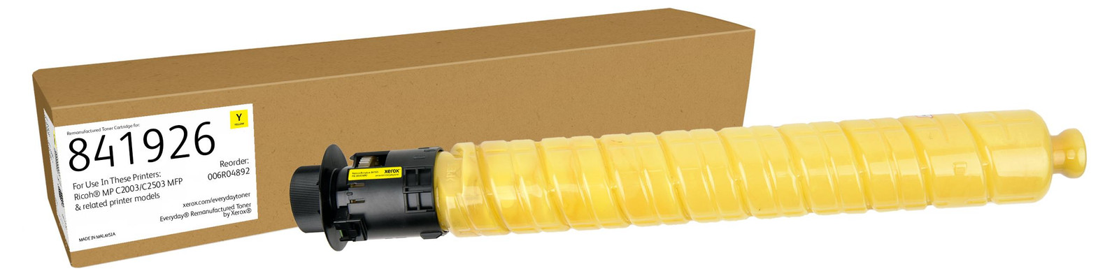 Xerox 006R04892 herbruikbare tonercartridge geel voor Ricoh 841926